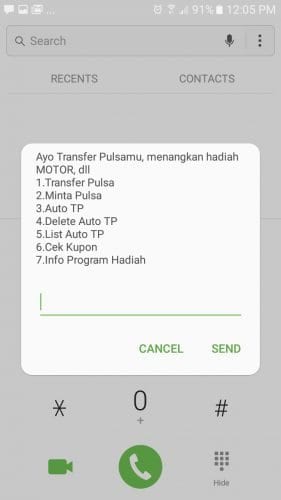 Cara Transfer Pulsa Telkomsel *858#
