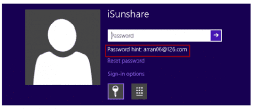 Lupa Password Windows 8