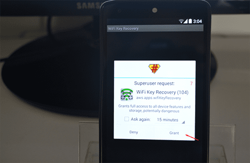 How to see WiFi passwords on Android